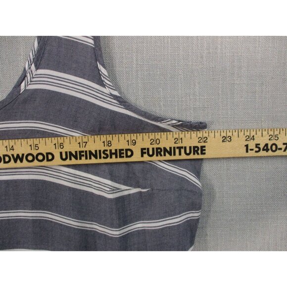 Old Navy Womens 2X Plus Striped Rayon Tank Top - Picture 3 of 8